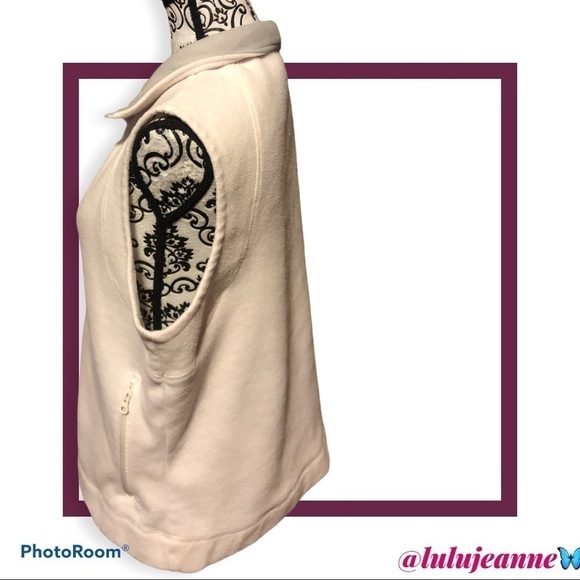 Columbia Ivory fleece zip up vest - Picture 3 of 8
